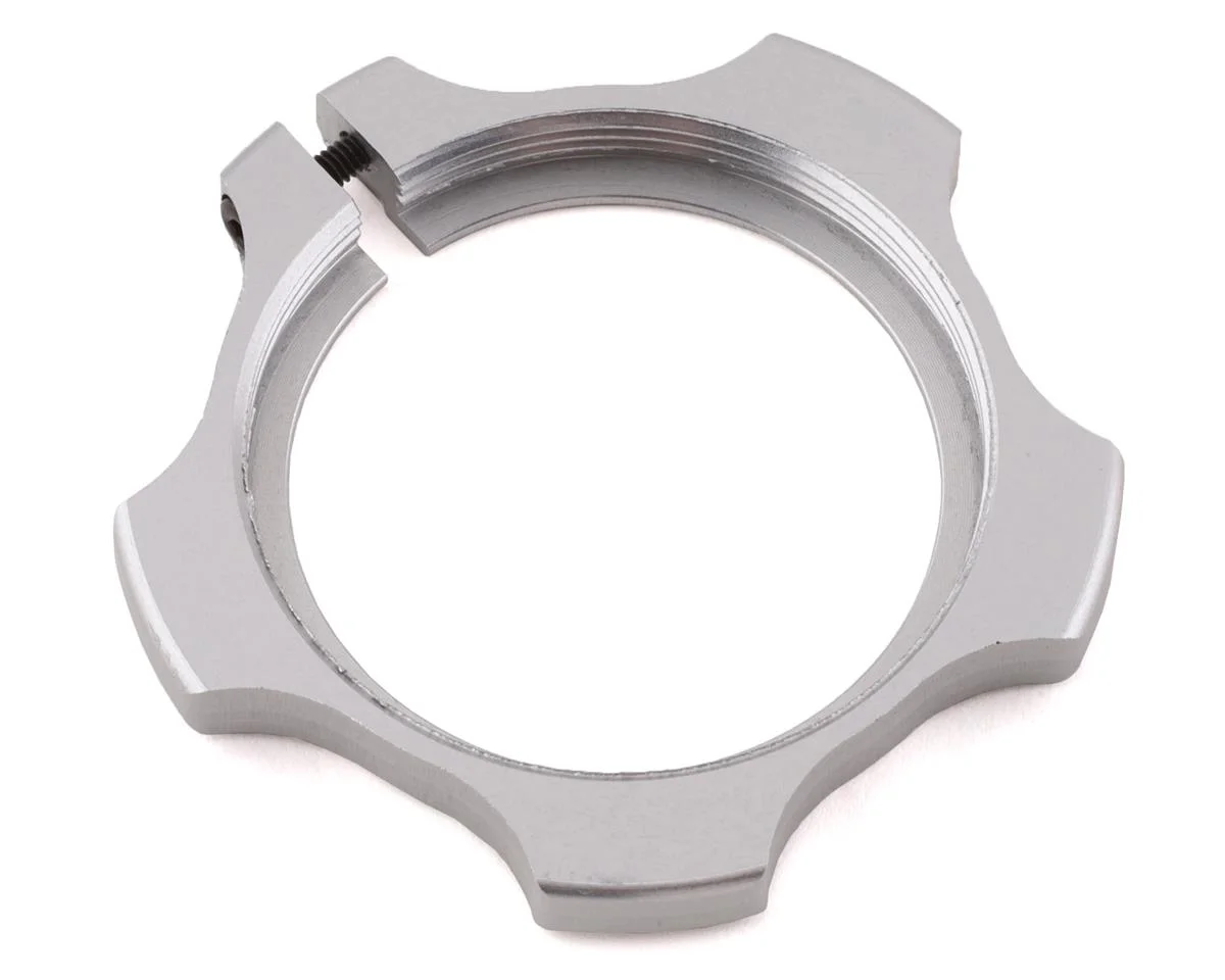 White Industries M/R30 Adjustable Crank Arm Ring (Silver)